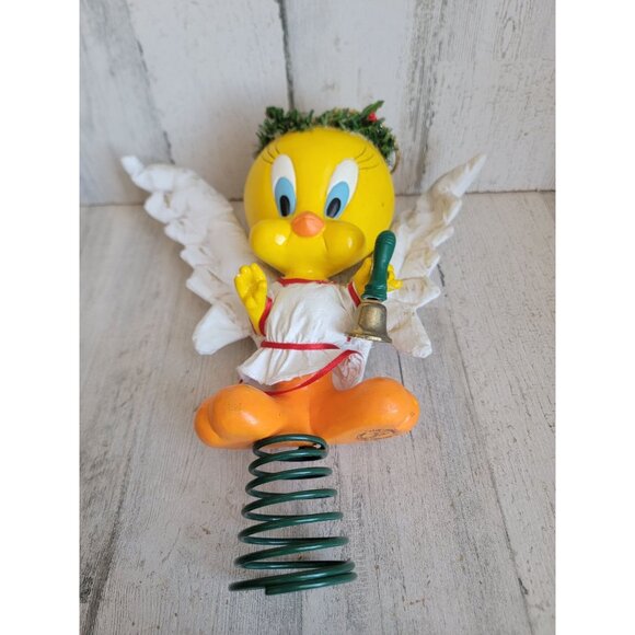 Vintage Tweety Have Yourself a Merry wittle Christmas Xmas tree topper - Picture 1 of 9